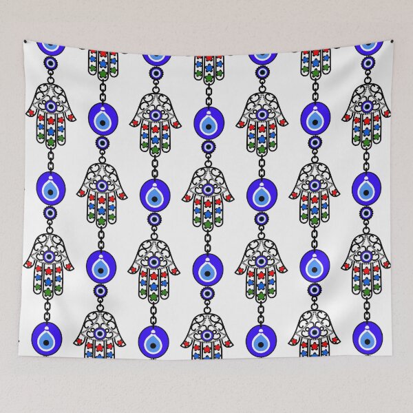 Item preview, Khamsa, Hamsa, Hand of Fatma and Turkish Blue Eye designed and sold by amazightouch.
