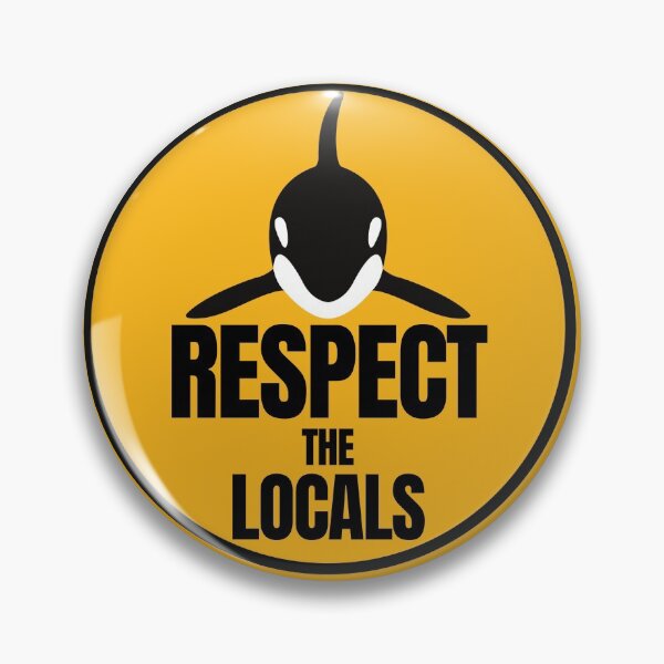 Item preview, respect the locals tofino surf  designed and sold by mikoala50.