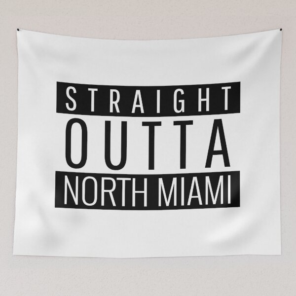 Item preview, Straight Outta North Miami Florida  designed and sold by Teelogic.