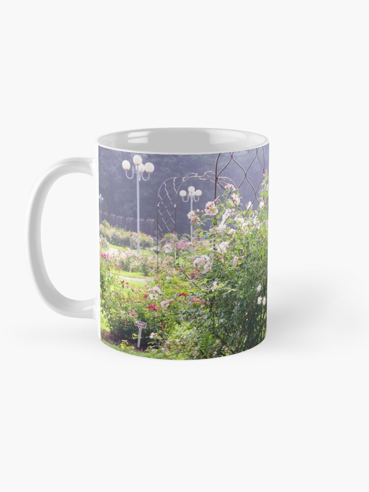 Thumbnail 3 of 6, Coffee Mug, In a Rose Garden designed and sold by Mallorn.