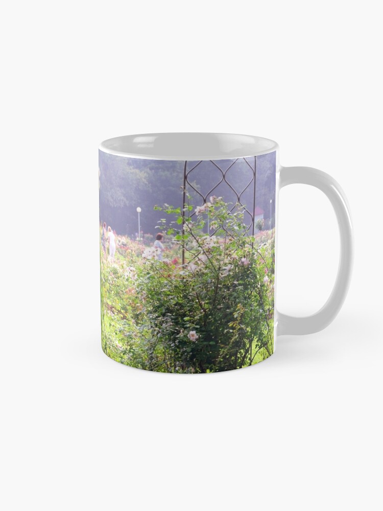 Thumbnail 5 of 6, Coffee Mug, In a Rose Garden designed and sold by Mallorn.