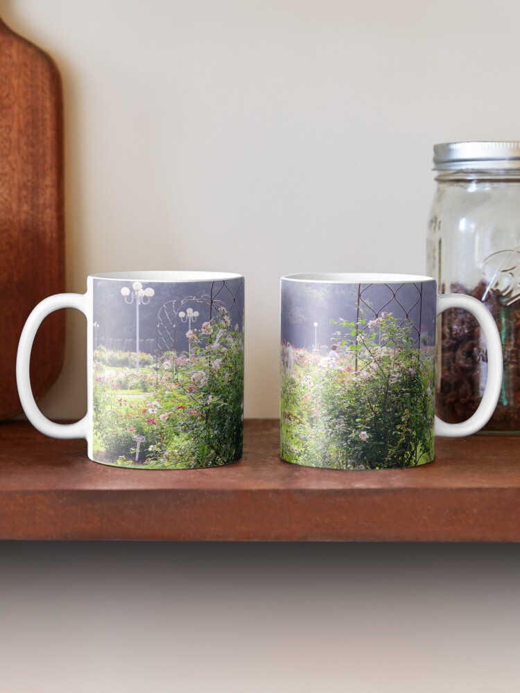 Thumbnail 2 of 6, Coffee Mug, In a Rose Garden designed and sold by Mallorn.