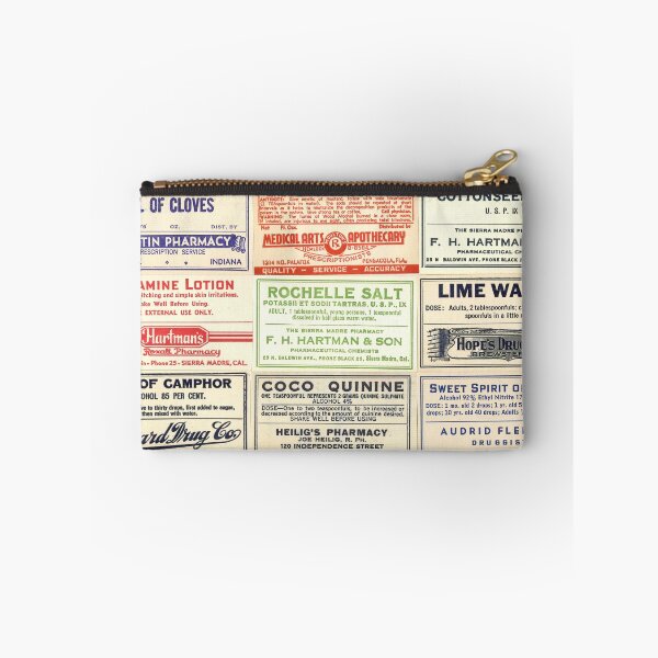 Item preview, Collection of Vintage pharmacy labels designed and sold by Eenig.