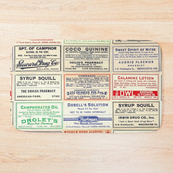 Artikelvorschau, Sammlung von Vintage-Apothekenetiketten entworfen und verkauft von Eenig.