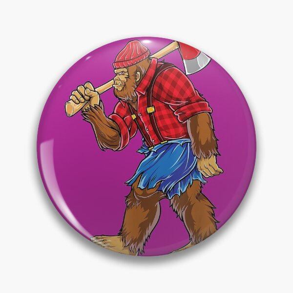 Artikelvorschau, Bigfoot Lumberjack Sasquatch Carpenter Herren Dad Boys entworfen und verkauft von Calan6Javer.