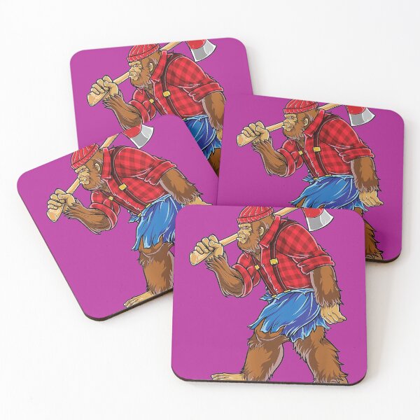 Item preview, Bigfoot Lumberjack Sasquatch Carpenter Men Dad Boys designed and sold by Calan6Javer.