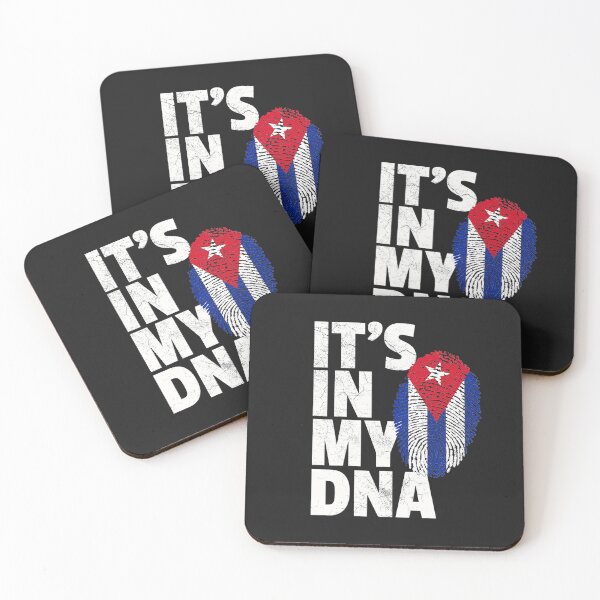 Item preview, IT'S IN MY DNA Cuba Flag Cuban Pride designed and sold by HelenMaryF.