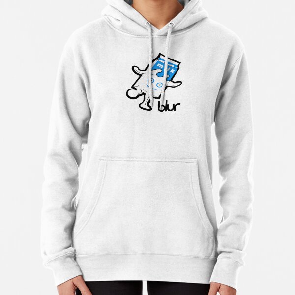 Blur Milky. Pullover Hoodie