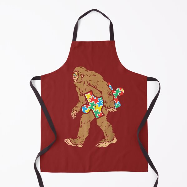 Item preview, Bigfoot Sasquatch Carrying Puzzle Autism Awareness Men Boys designed and sold by Calan6Javer.