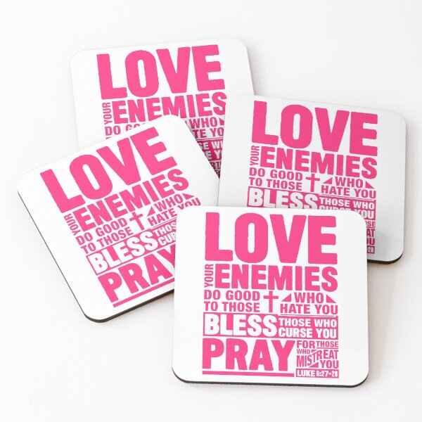 Item preview, Love your enemies designed and sold by plushism.