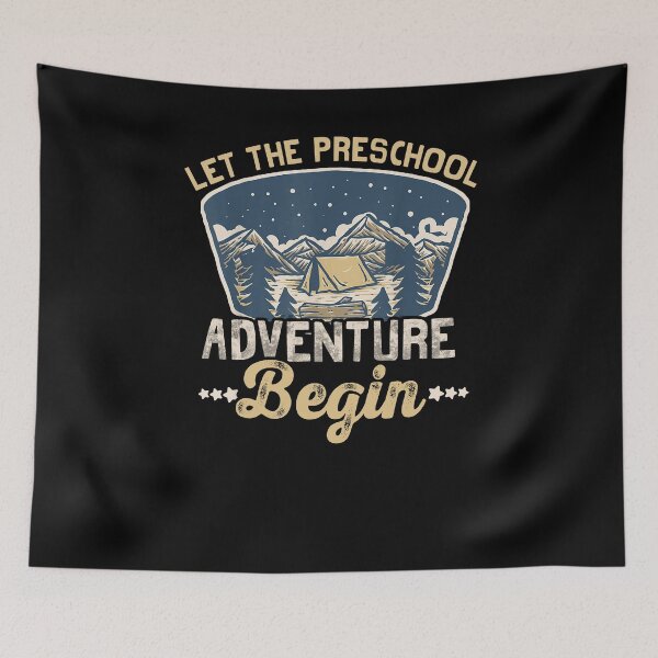 Item preview, Let The Preschool Adventure Begin Teacher Back to School designed and sold by glynismalcolm.