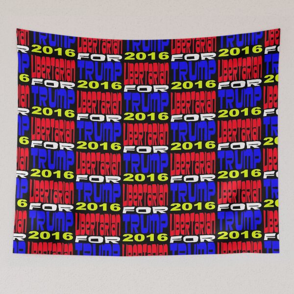 Item preview, LIBERTARIAN FOR TRUMP 2016 designed and sold by MARTYMAGUS1.