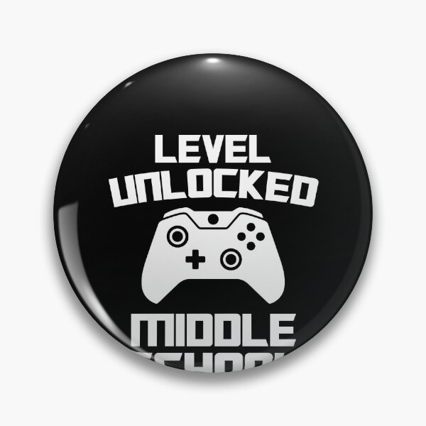 Artikelvorschau, Level Unlocked Middle School Videospiel Zurück zur Schule entworfen und verkauft von glynismalcolm.
