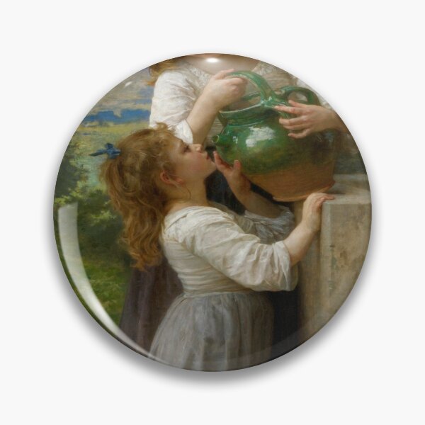 Item preview, William Adolphe Bouguereau - At The Fountain designed and sold by Vivanne-art.