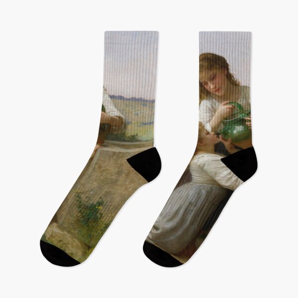 Item preview, William Adolphe Bouguereau - At The Fountain designed and sold by Vivanne-art.