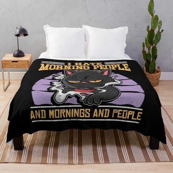 Item preview, I Hate Morning People and Mornings People designed and sold by MarcelSantos.