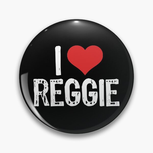 Item preview, I Love Reggie designed and sold by The "I Love Everything" Shop.