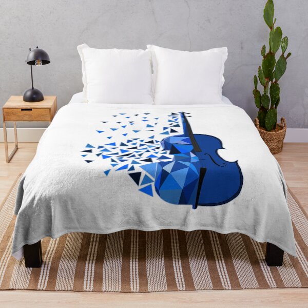 Item preview, Blue shade puzzled Violin. designed and sold by Mithurshi Rajhendran.