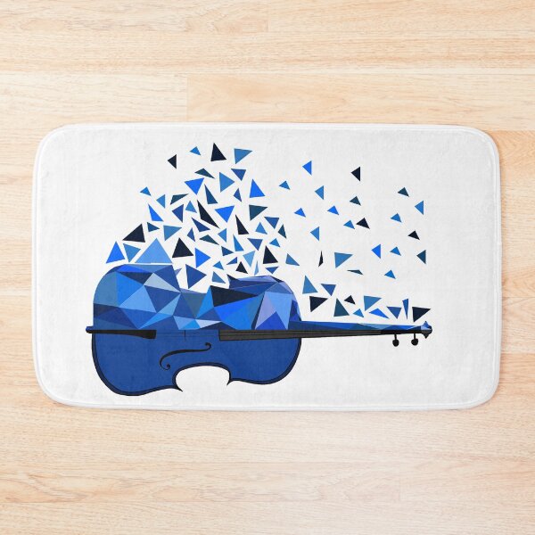 Item preview, Blue shade puzzled Violin. designed and sold by Mithurshi Rajhendran.