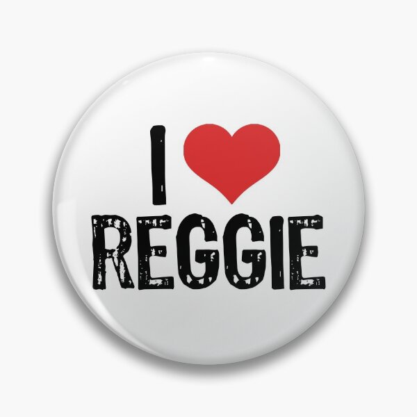 Item preview, I Love Reggie designed and sold by The "I Love Everything" Shop.