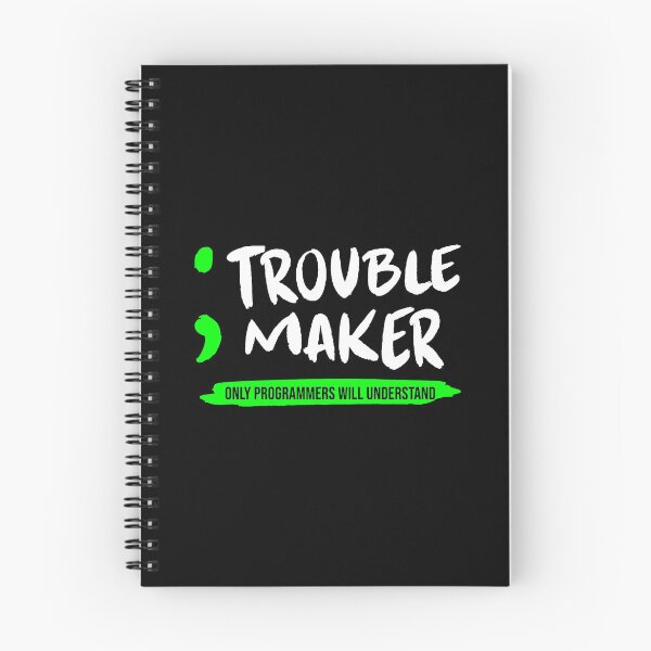 Item preview, Trouble Maker Programmer Coder Programming   designed and sold by lyaDubas1986.