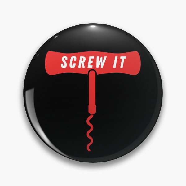 Item preview, Screw it - with a corkscrew, funny print for wine lovers  designed and sold by yennyz.