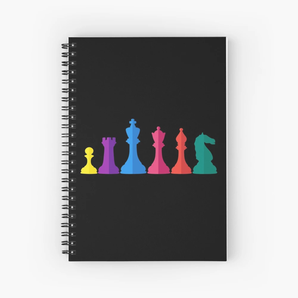 Chess Art - Epic Crystal King and Pawns Spiral Notebook for Sale by  GambitChess