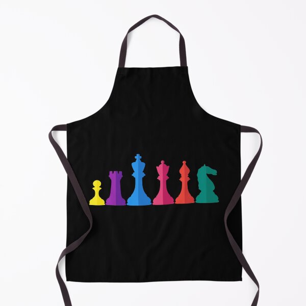 Item preview, Chess Pieces Colorful designed and sold by GambitChess.