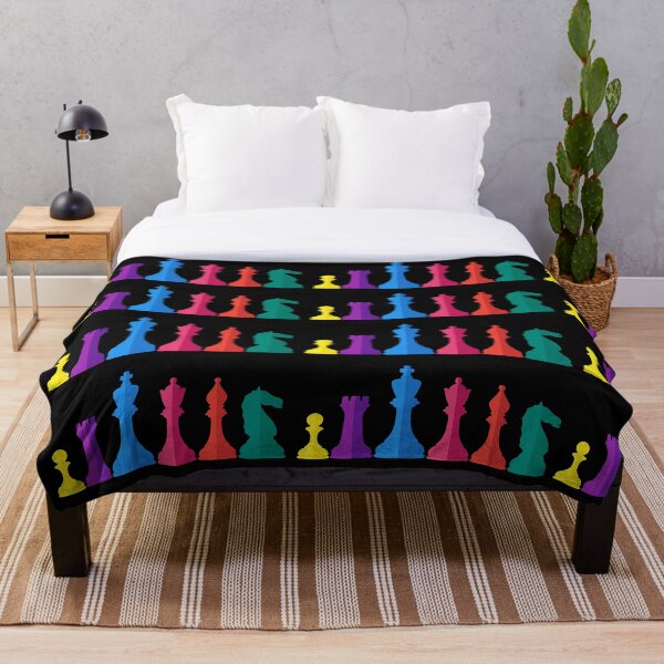 Item preview, Chess Pieces Colorful designed and sold by GambitChess.