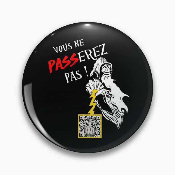 Item preview, Health pass - You will not pass! - QR CODE designed and sold by Ptitrob.