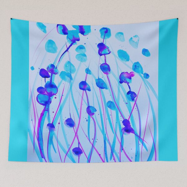 Item preview, Little blue flowers. designed and sold by Rita1122.
