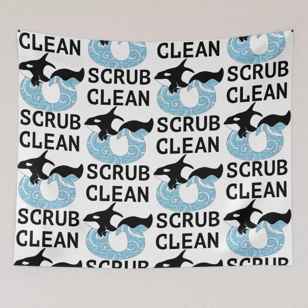 Item preview, Clean and Scrub of the C&S Union Killer Whale Tank designed and sold by JordanDawsonk.