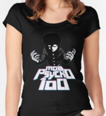 Mob Psycho 100 Women's Fitted Scoop T-Shirt