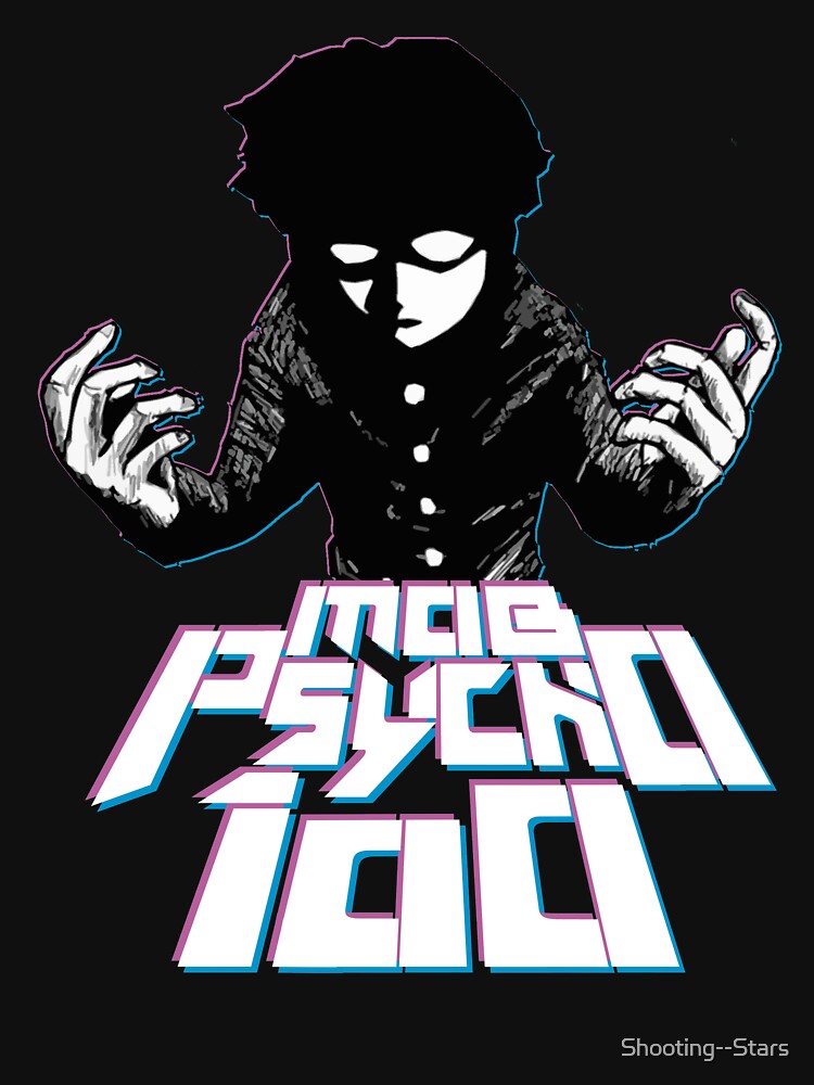 "Mob Psycho 100" T-shirt by Shooting--Stars | Redbubble