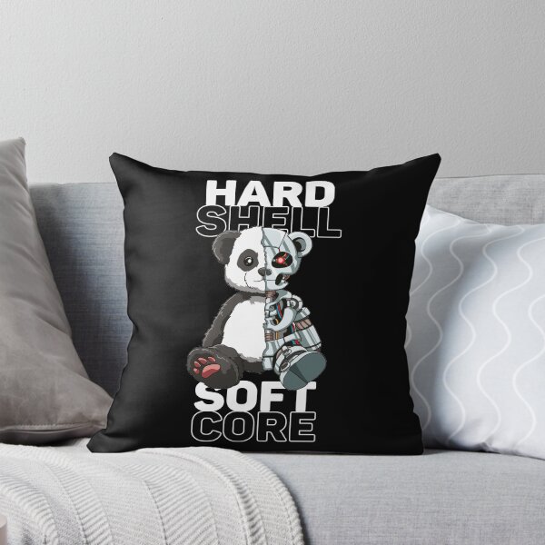 Item preview, Cute Panda Bear Scary Robot Cybernetic Animal Lover designed and sold by melomedia.