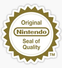 Pegatina Sello original de calidad de Nintendo
