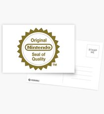 Nintendo Original Seal of Quality Postcards