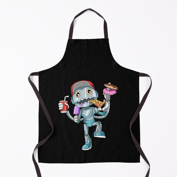 Item preview, Kids Birthday Funny Robot Unhealthy Food Bday Party designed and sold by melomedia.