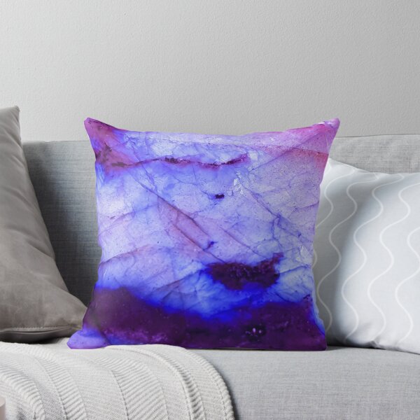 Item preview, Purple Labradorite slice. Iridescent crystal photography designed and sold by empowercrystals.