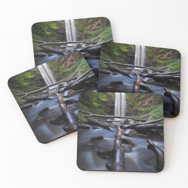 Item preview, Fallen trees at Henrhyd waterfall designed and sold by Leighton Collins.