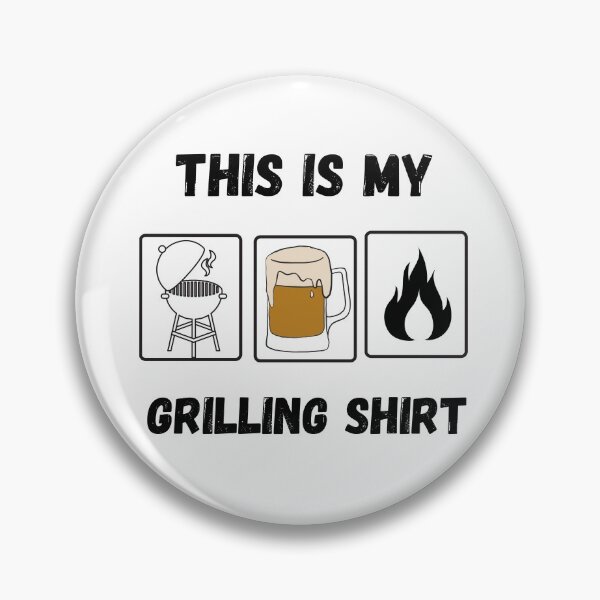 Item preview, My Grilling Shirt Vintage BBQ or Smoking Meat T-Shirt designed and sold by 77ART.