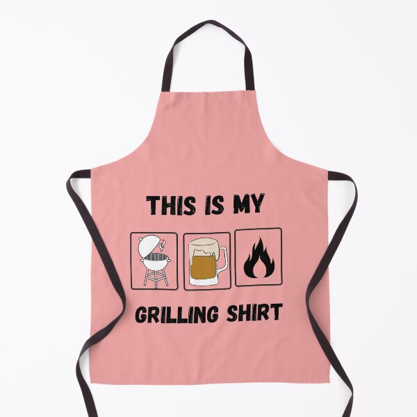 Item preview, My Grilling Shirt Vintage BBQ or Smoking Meat T-Shirt designed and sold by 77ART.