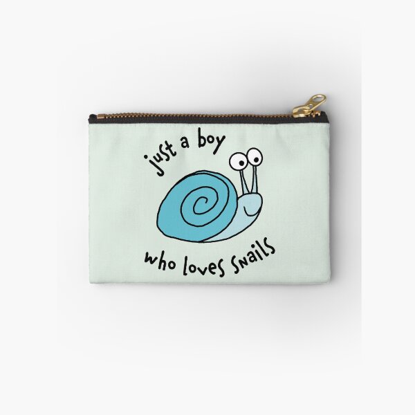 Item preview, Just a boy who loves snails designed and sold by Eenig.