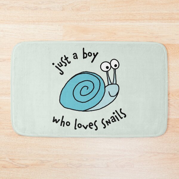 Item preview, Just a boy who loves snails designed and sold by Eenig.