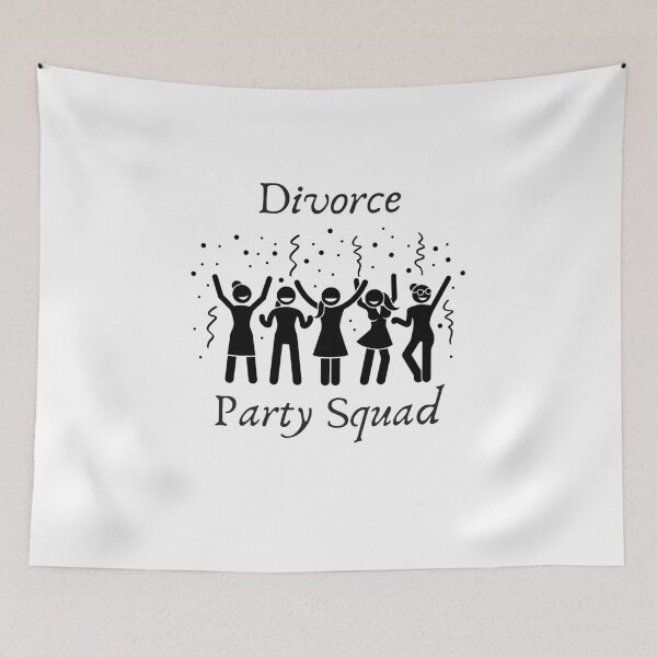 Item preview, Divorce Party Squad designed and sold by Portishop.