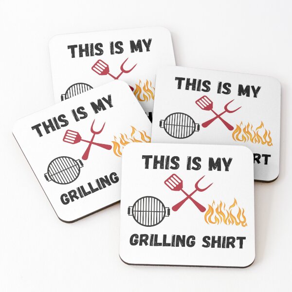 Item preview,  My Grilling Shirt Vintage BBQ or Smoking Meat T-Shirt designed and sold by 77ART.