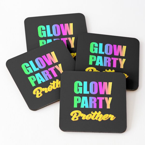 Item preview, Glow Party Brother Retro 80s Birthday Party Group T-Shirt designed and sold by LanPhan.