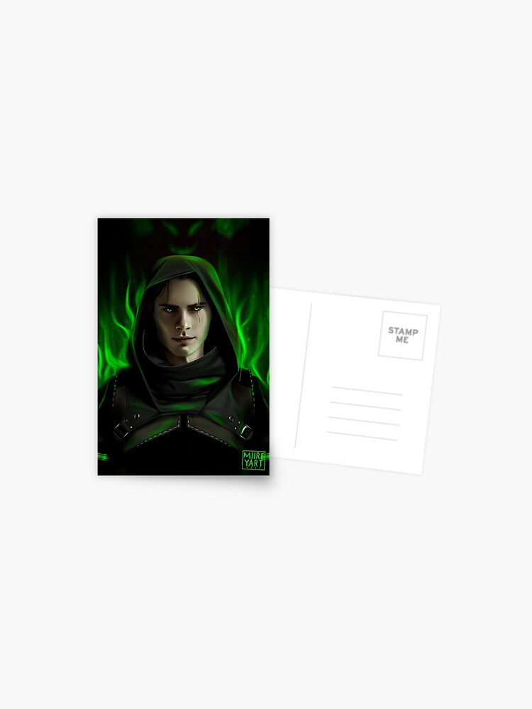 Thumbnail 1 of 2, Postcard, Azael designed and sold by Wristofink.