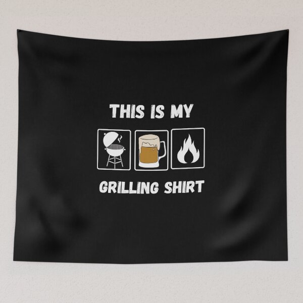 Item preview,   My Grilling Shirt Vintage BBQ or Smoking Meat T-Shirt designed and sold by 77ART.