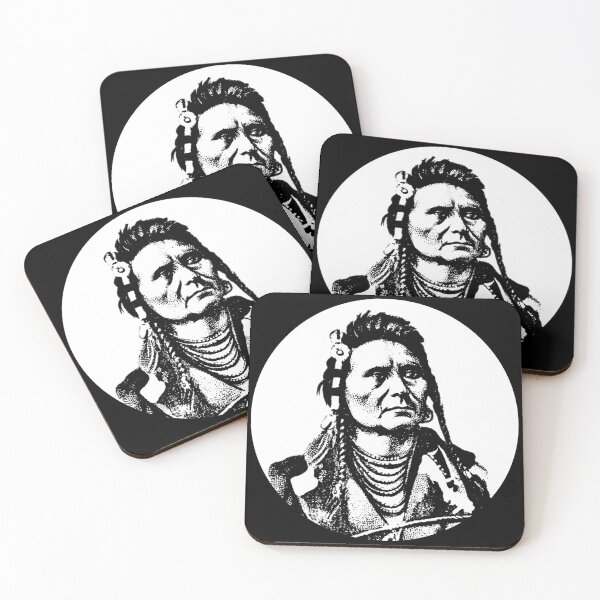 Item preview, Chief Joseph Stencil designed and sold by RevolutionInPaint.